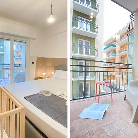 Lägenhet Babyaccommodation Family Experience Iv Pietra Ligure